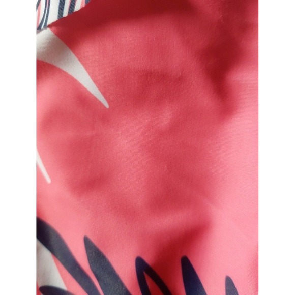 IFFEl tropical print off shoulder one piece swimsuit multicolor size  L - Picture 6 of 9